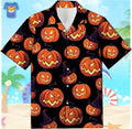 Horror Scary Pumpkin Halloween Hawaiian Shirt