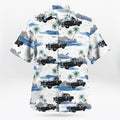Houston, Texas, Houston Police Department 1952 Ford Customline Patrol Car Hawaiian Shirt