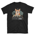 Funny Synthesizer T-Shirt For Corgi Dog Lover