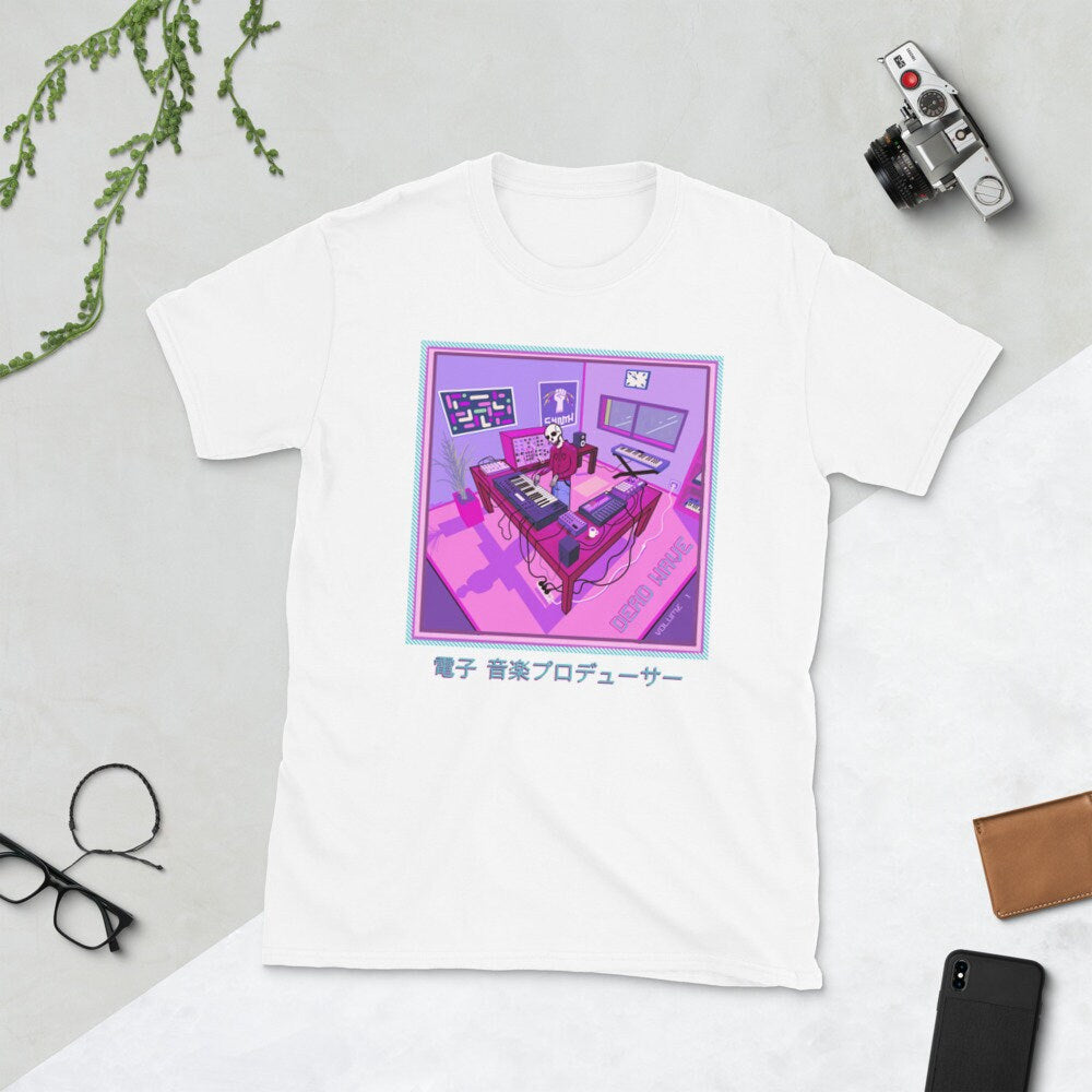 Synthwave Electronic Music producer T-Shirt