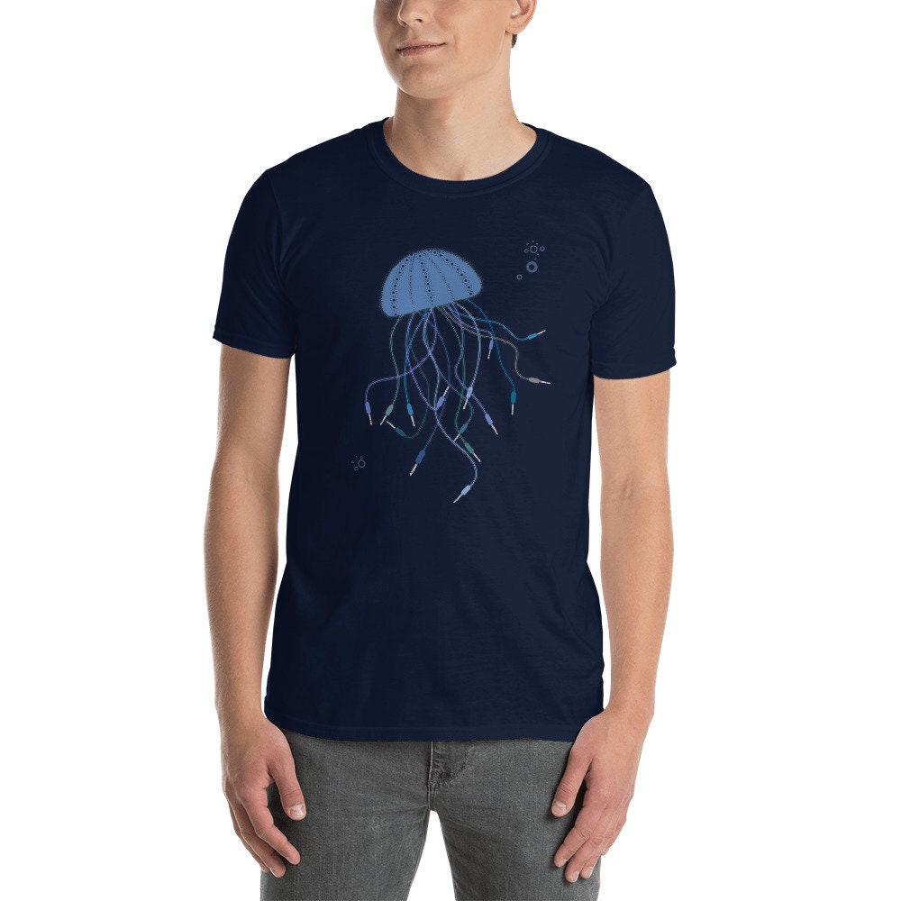 Jellyfish Audio Cables for Musician T-Shirt