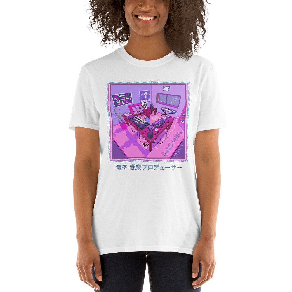 Synthwave Electronic Music producer T-Shirt