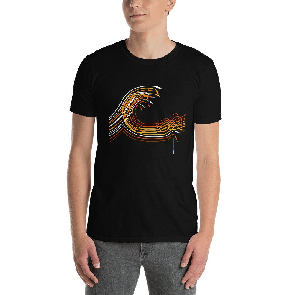 Great Wave of Modular Synthesizer T-Shirt
