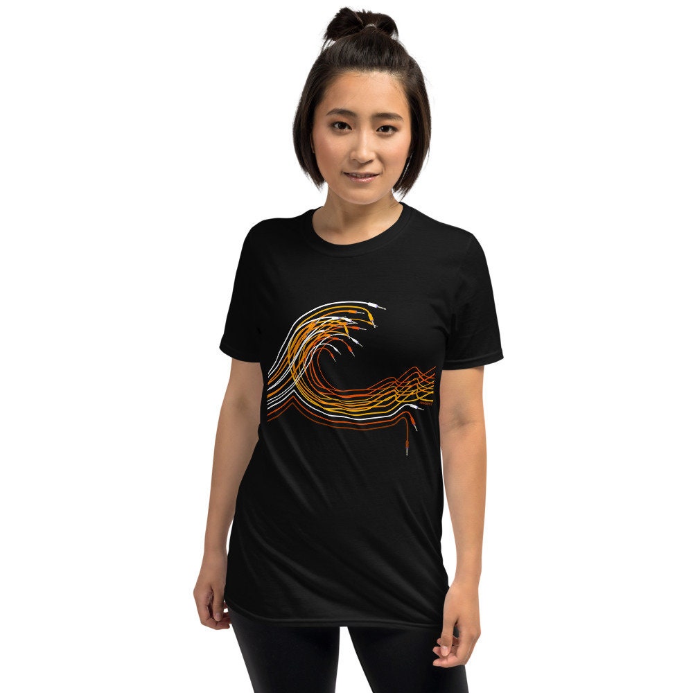 Great Wave of Modular Synthesizer T-Shirt