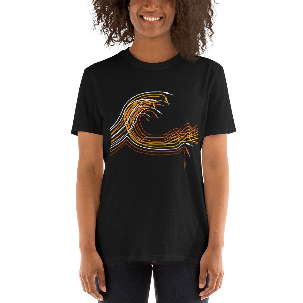 Great Wave of Modular Synthesizer T-Shirt