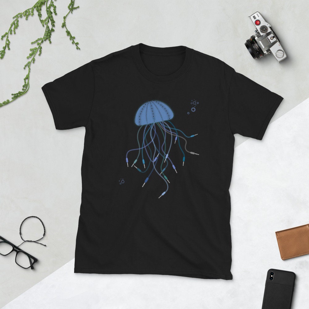 Jellyfish Audio Cables for Musician T-Shirt