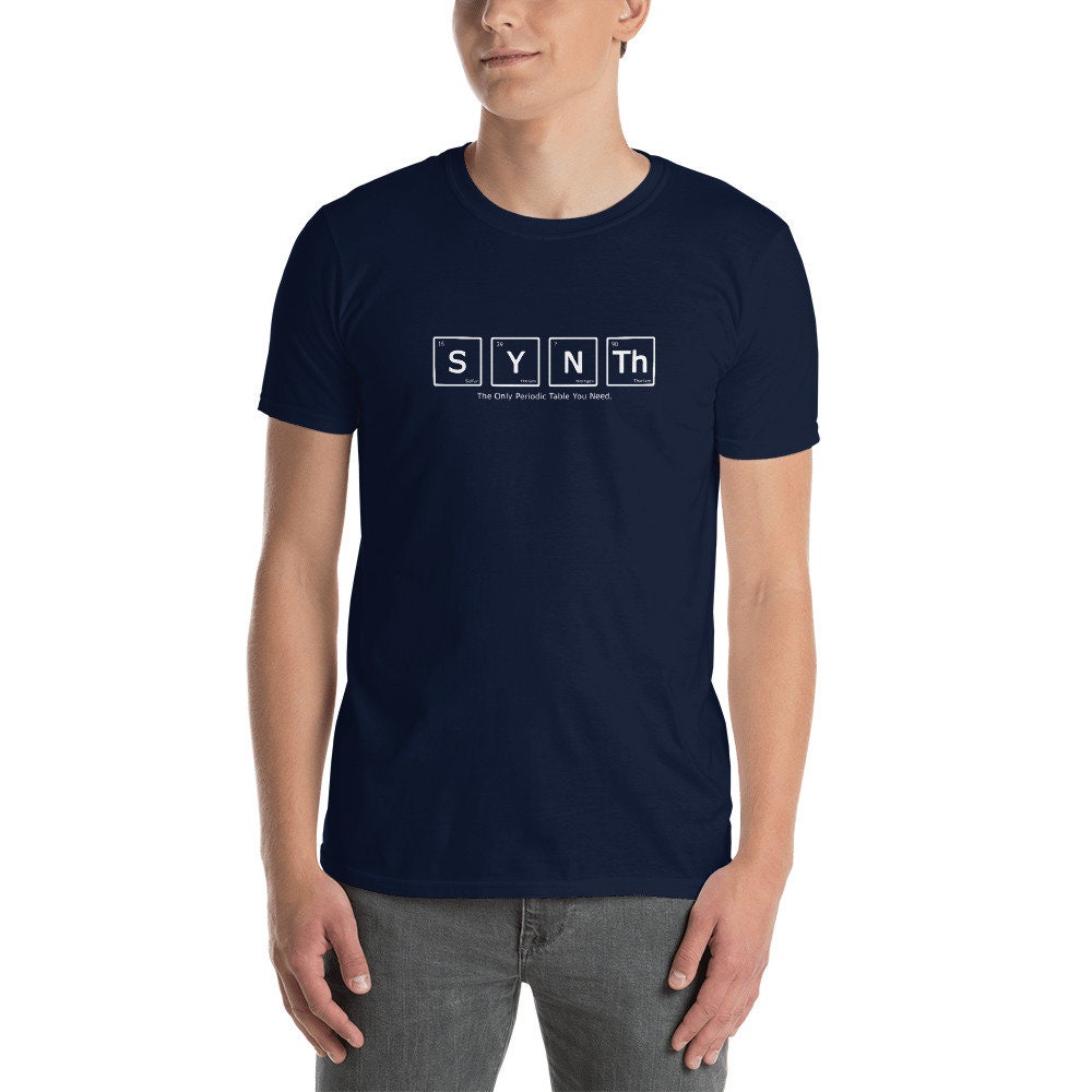 Synth Periodic Table of Synthesizer T-Shirt