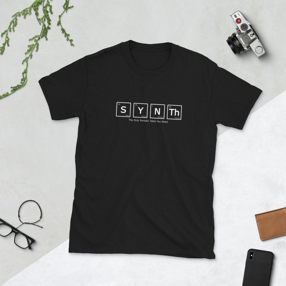 Synth Periodic Table of Synthesizer T-Shirt