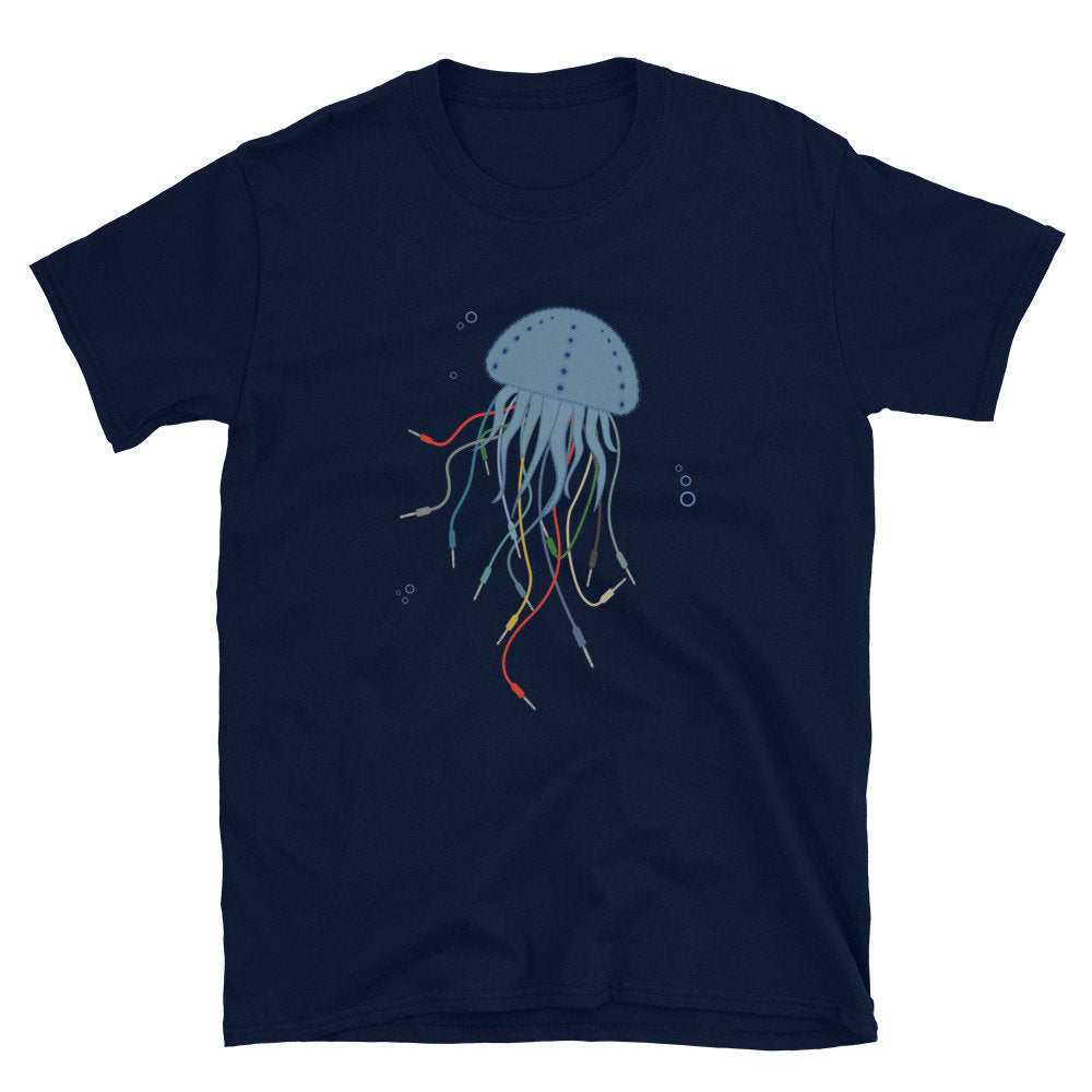 Modular Jellyfish Synthesizer T-Shirt for Musician