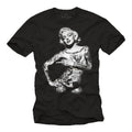 Cool Marilyn Ink Love T-Shirt Black - Men's Tattoo Tee Shirt Print Size S-XXXXXL