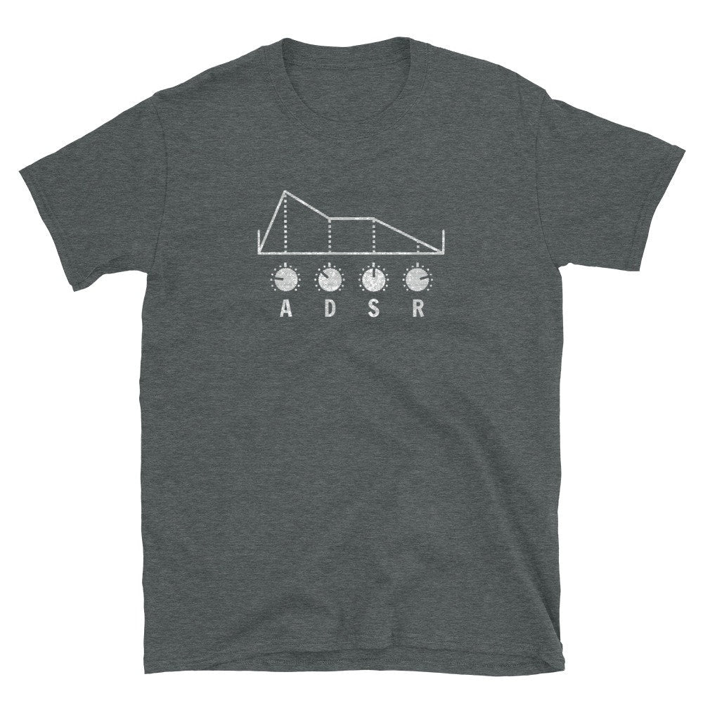 Synthesizer ADSR T-Shirt for synth player and electronic musician
