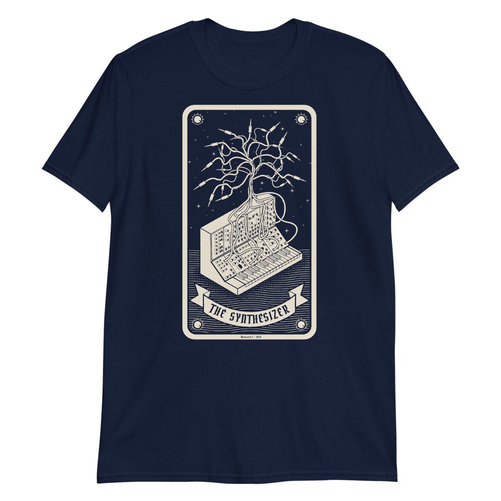Modular Synthesizer Tarot Card T-Shirt
