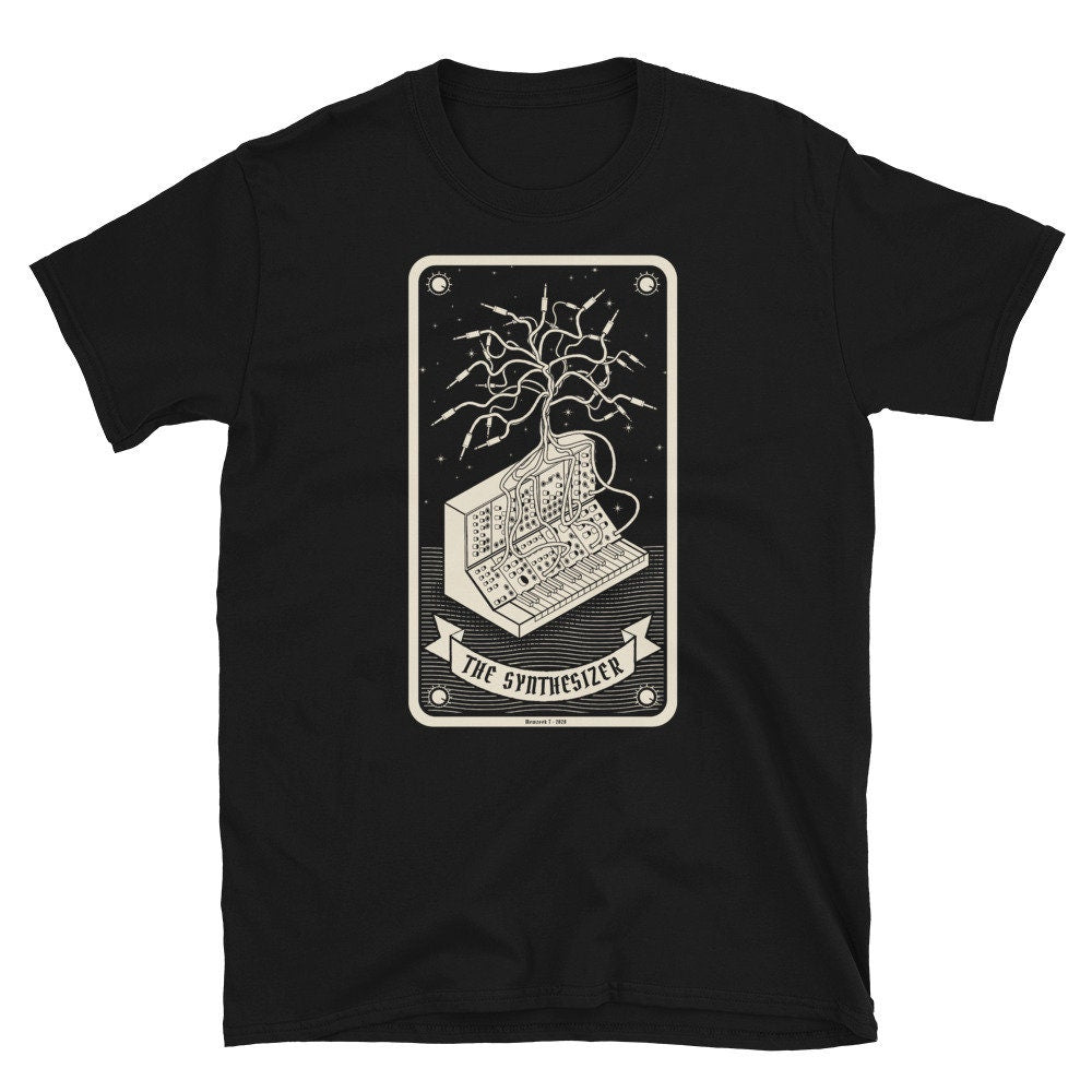 Modular Synthesizer Tarot Card T-Shirt