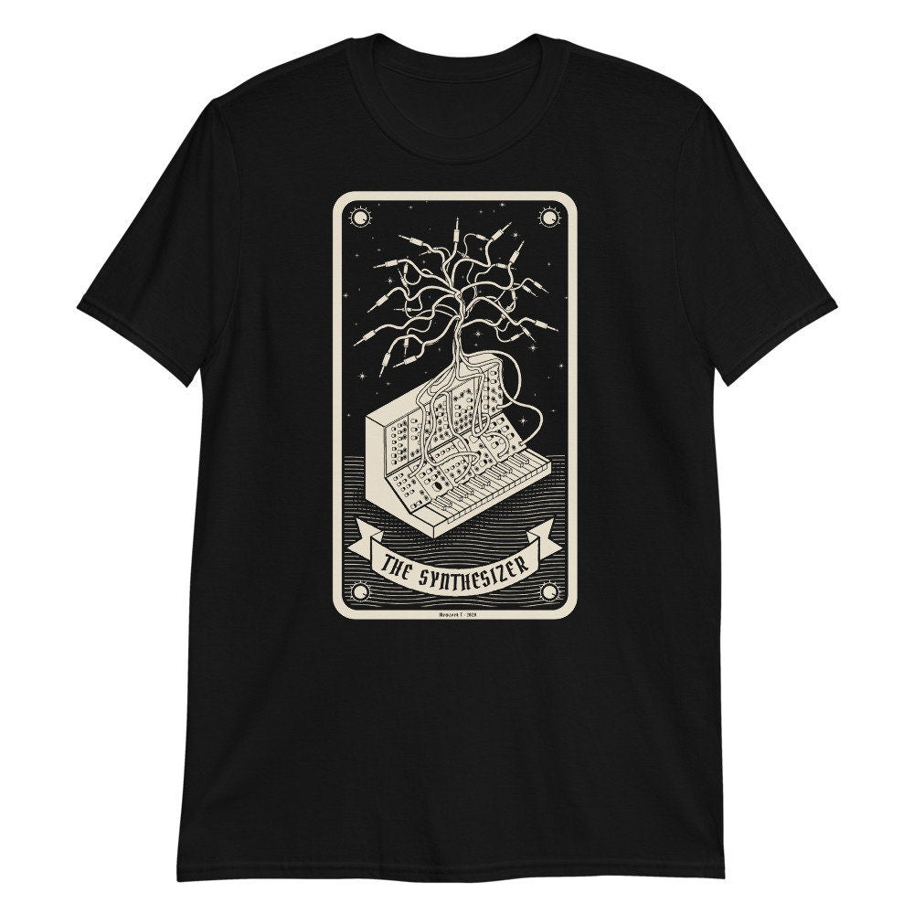 Modular Synthesizer Tarot Card T-Shirt