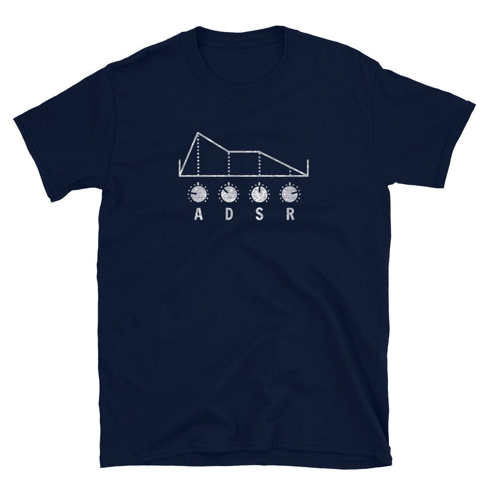 Synthesizer ADSR T-Shirt for synth player and electronic musician