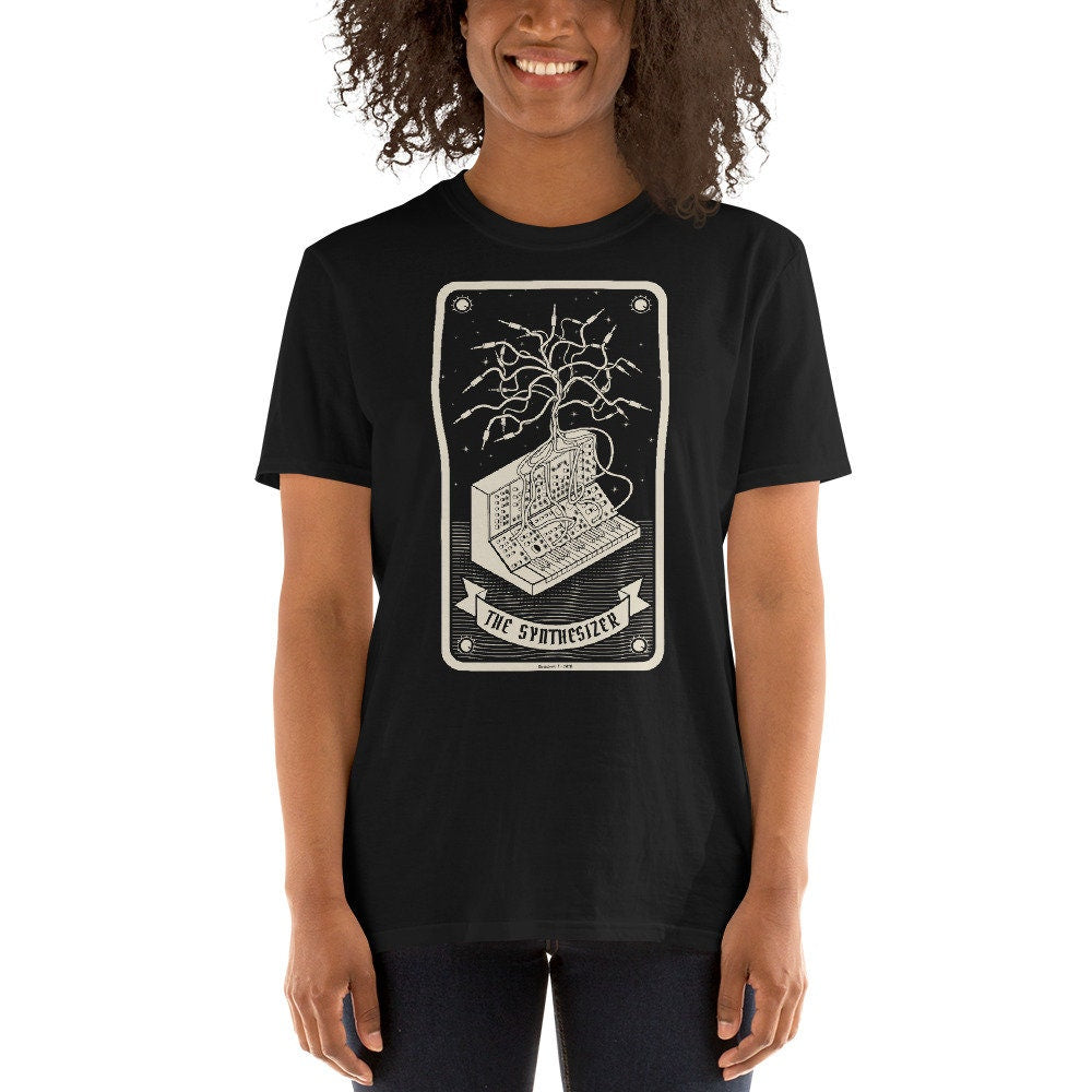 Modular Synthesizer Tarot Card T-Shirt