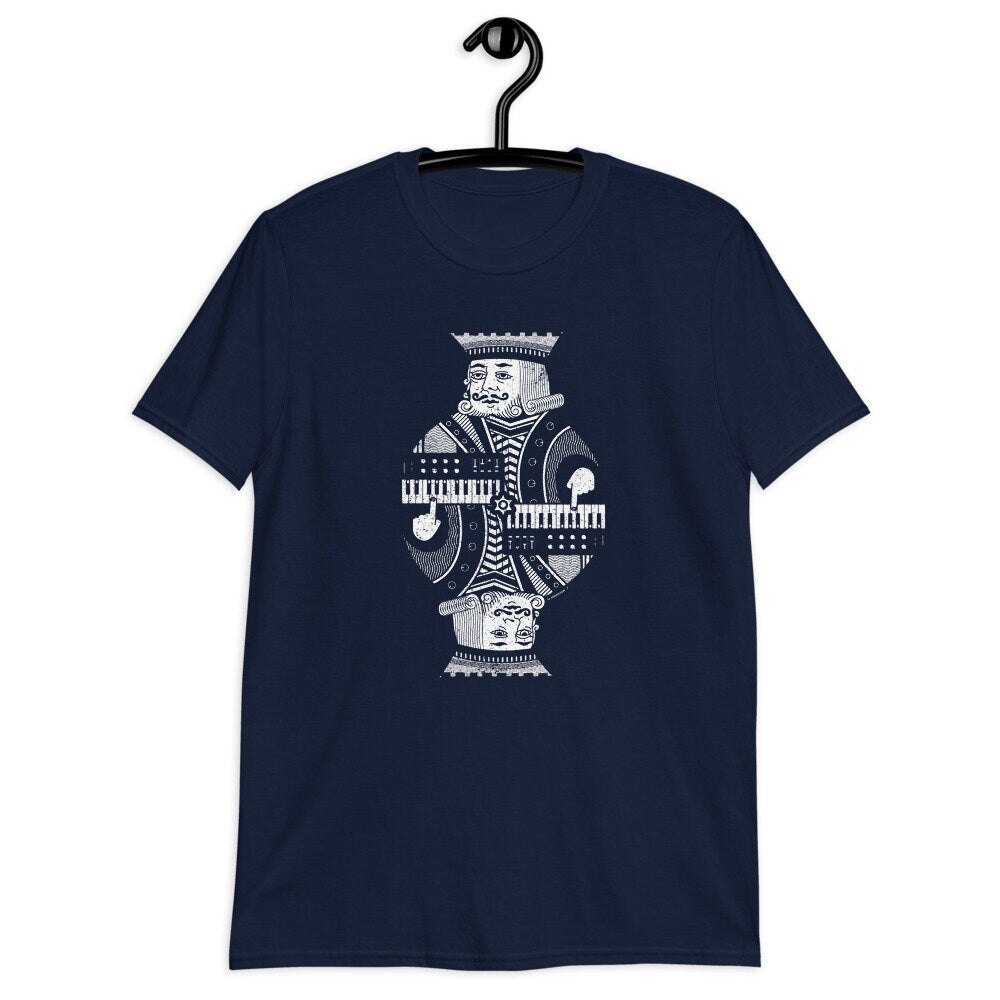 Synthesizer King Funny T-Shirt for Electronic Musician
