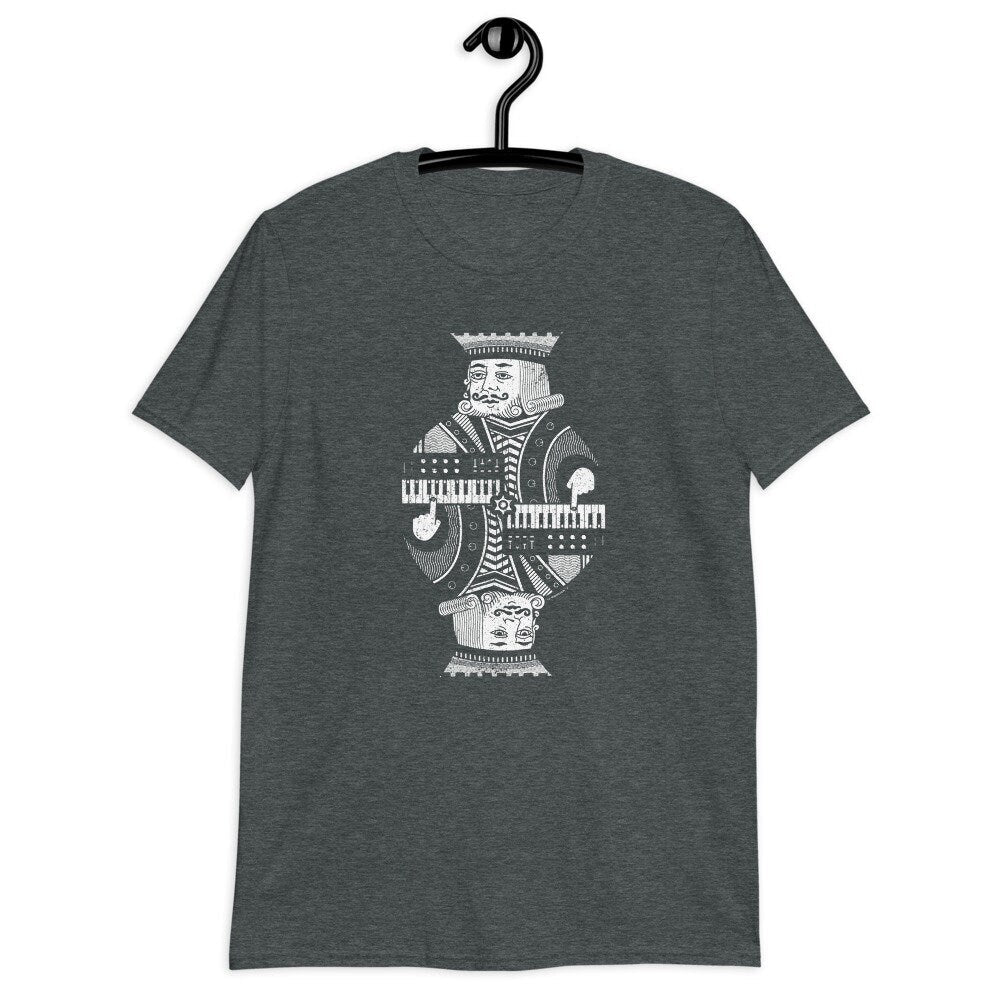 Synthesizer King Funny T-Shirt for Electronic Musician