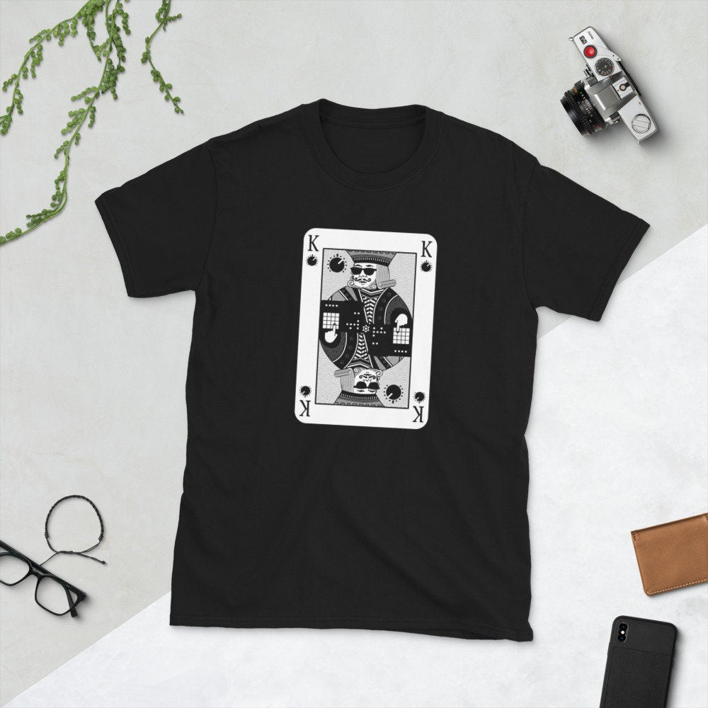 Beatmaker King Card Funny T-Shirt for Music Producer