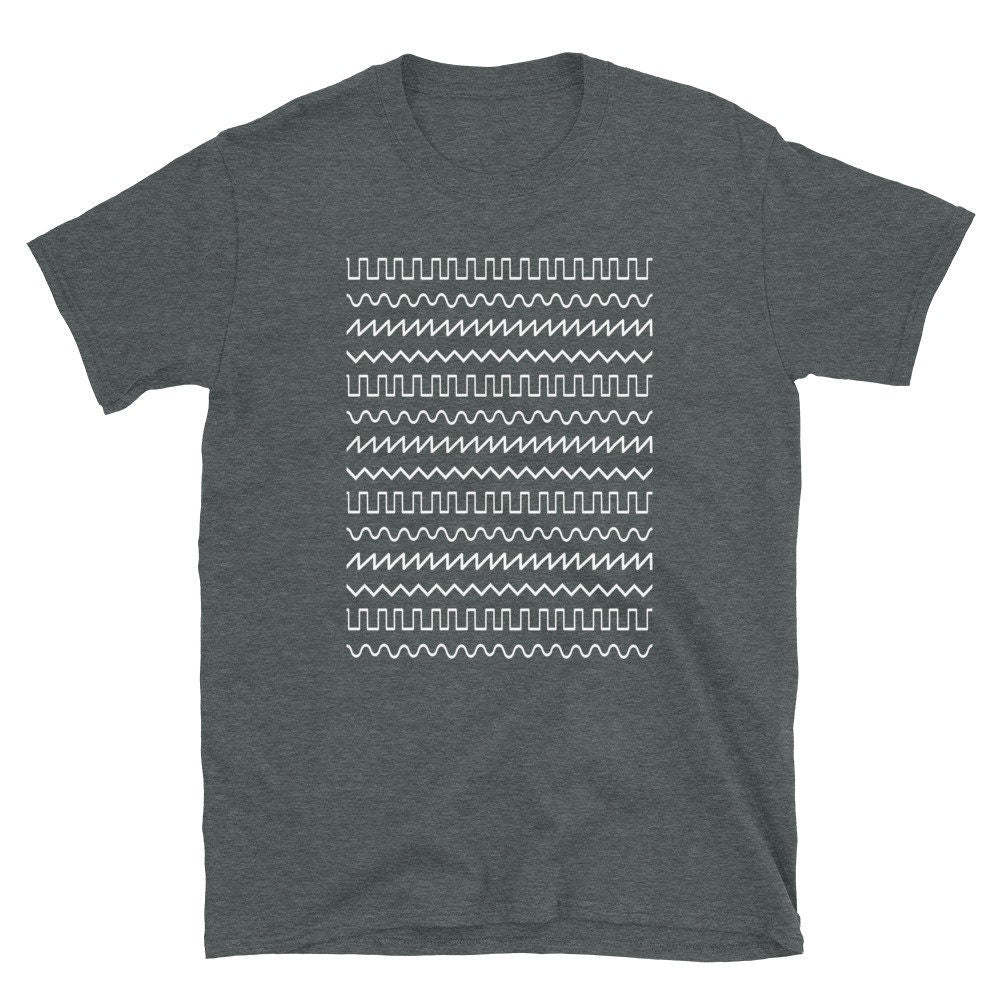 Synthesizer Waveform T-Shirt for Musician Synth Player
