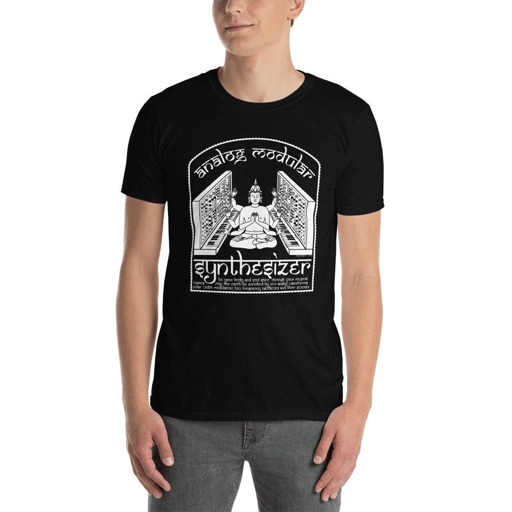 Analog Modular Synthesizer God for Electronic Musician T-Shirt