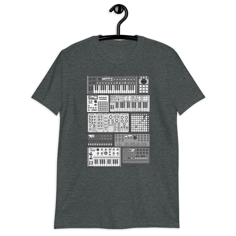Synthesizers and Electronic Music Instruments T-Shirt for Musician