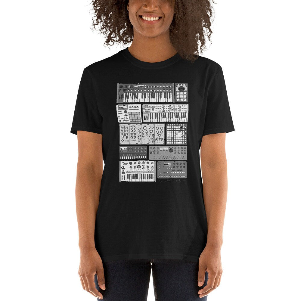 Synthesizers and Electronic Music Instruments T-Shirt for Musician