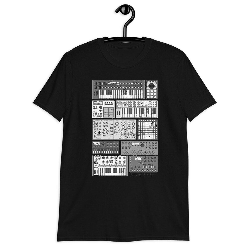 Synthesizers and Electronic Music Instruments T-Shirt for Musician