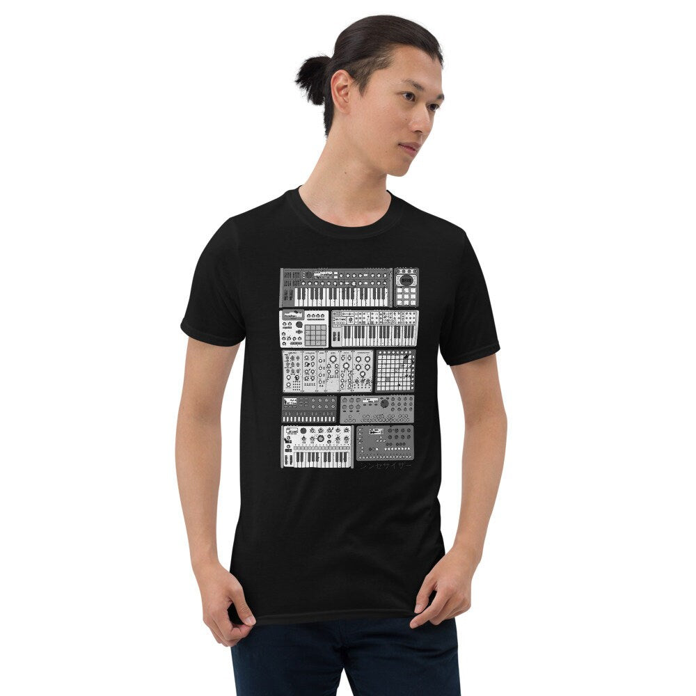 Synthesizers and Electronic Music Instruments T-Shirt for Musician