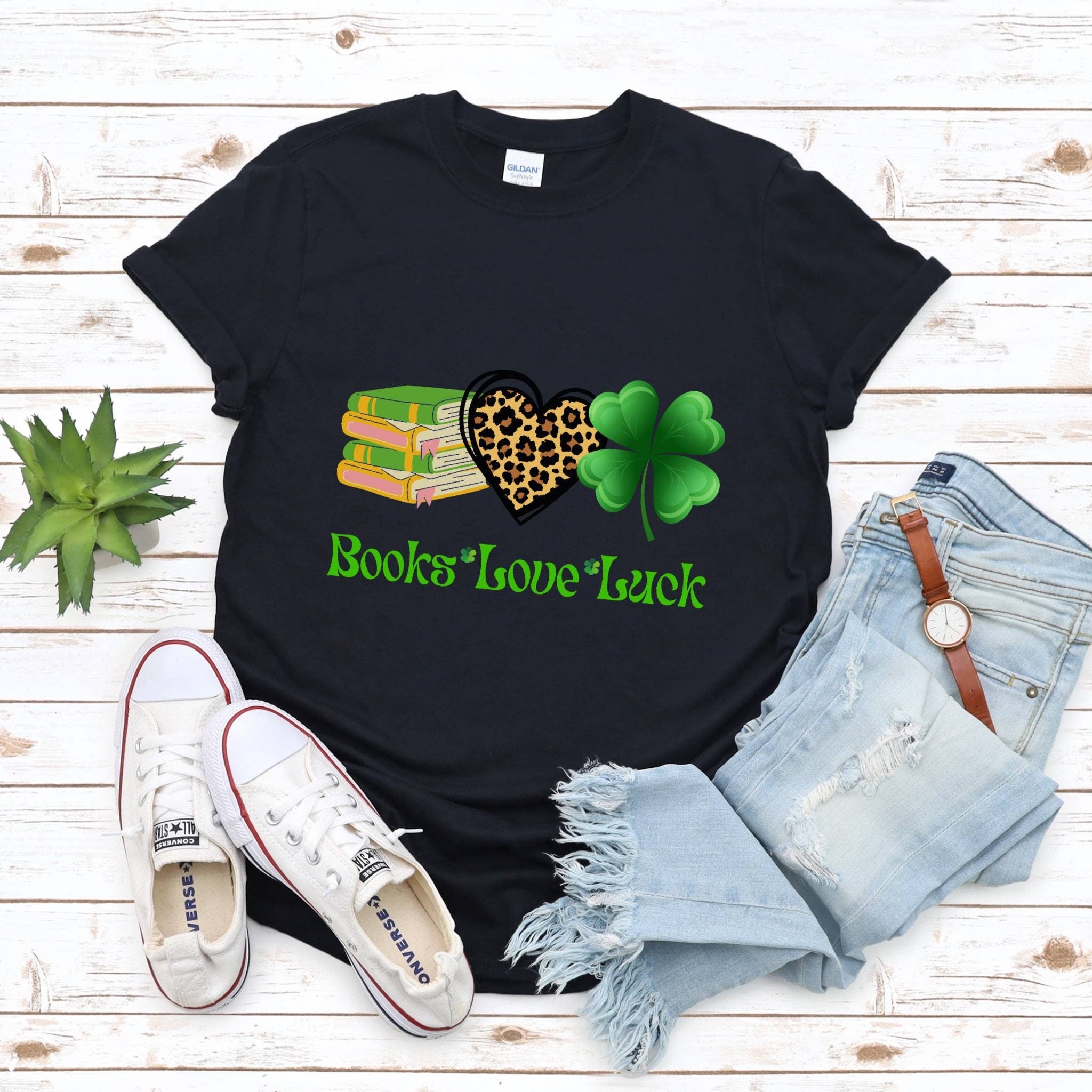Books Love Luck Shirt, Bookaholic Shirt, One More Chapter Reading Shirt, Bookworm, Book Lover, Librarian Shirts, Teacher Book Shirt, Write