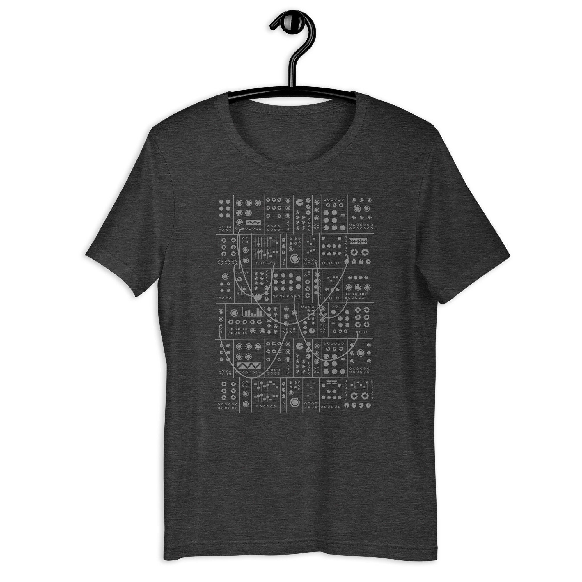 Modular synthesizer eurorack synth t-shirt