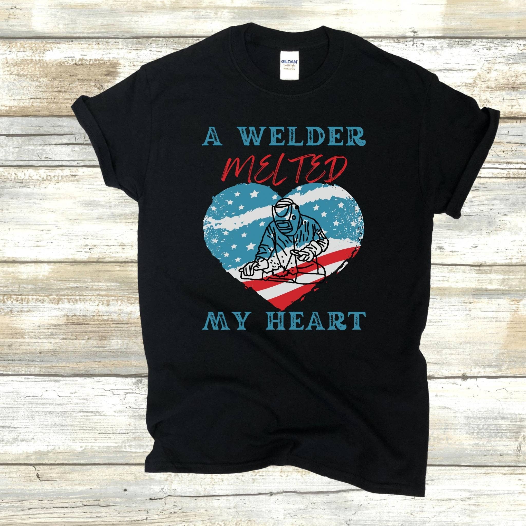 Welder's Wife Shirt, Welder Girlfriend, Welder Fiance Shirt,  Welder Shirt, Metal Worker Gift, Gift for Welder Wife, Metal Worker Girlfriend
