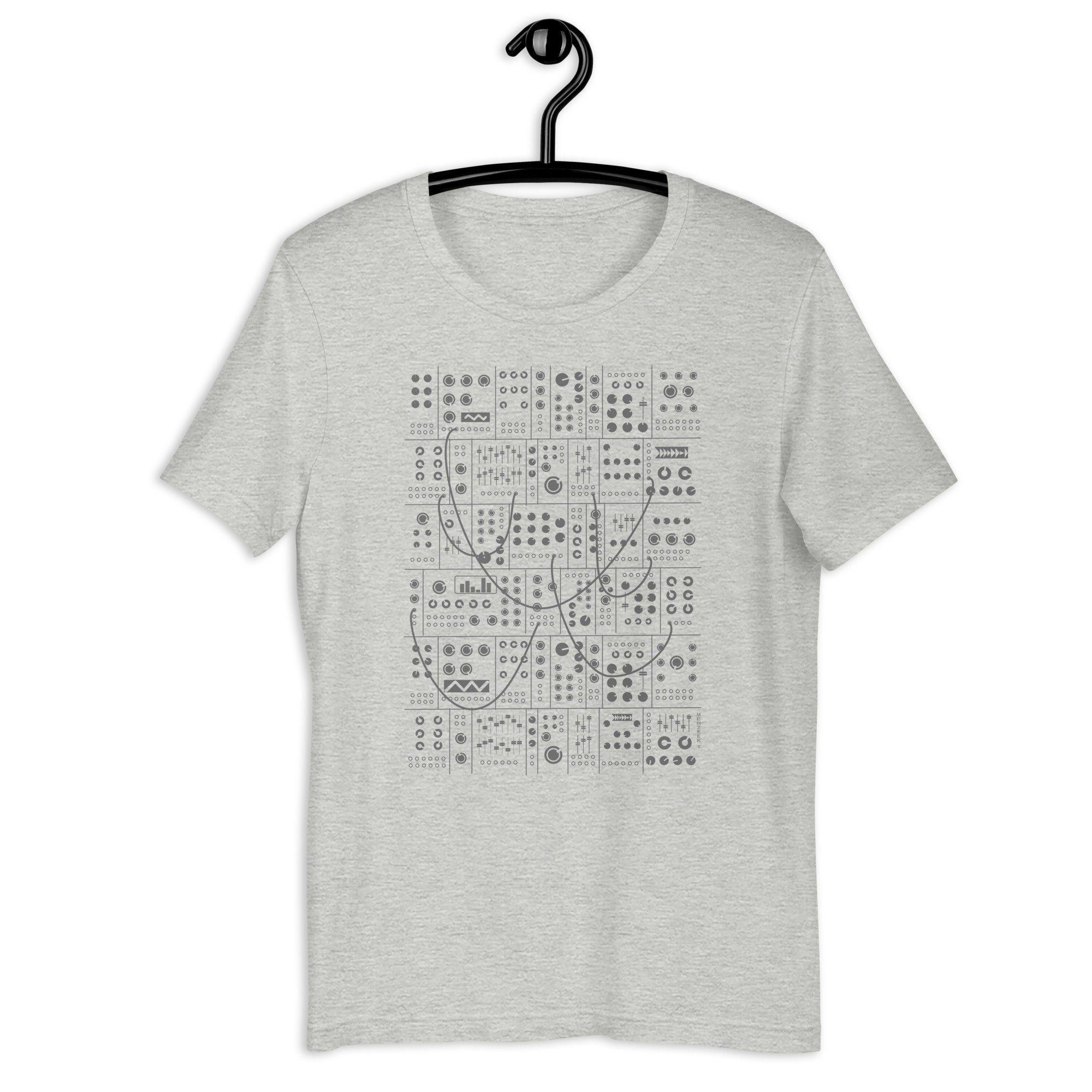 Modular synthesizer eurorack synth t-shirt