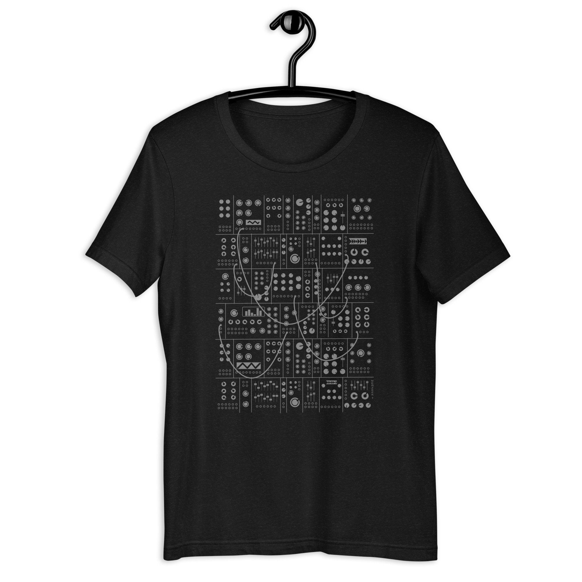 Modular synthesizer eurorack synth t-shirt