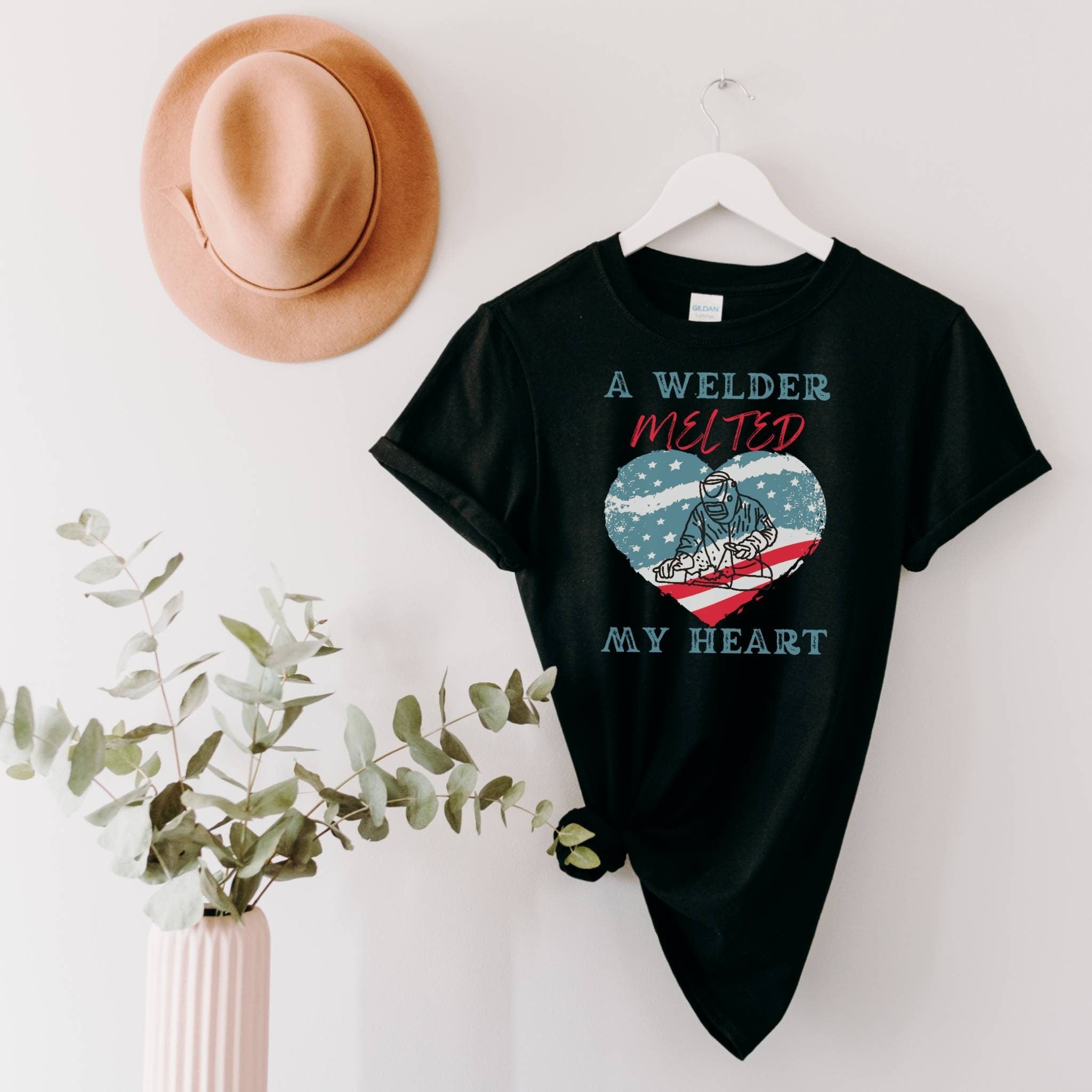 Welder's Wife Shirt, Welder Girlfriend, Welder Fiance Shirt,  Welder Shirt, Metal Worker Gift, Gift for Welder Wife, Metal Worker Girlfriend