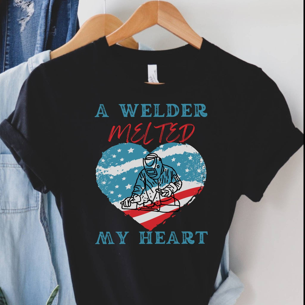 Welder's Wife Shirt, Welder Girlfriend, Welder Fiance Shirt,  Welder Shirt, Metal Worker Gift, Gift for Welder Wife, Metal Worker Girlfriend