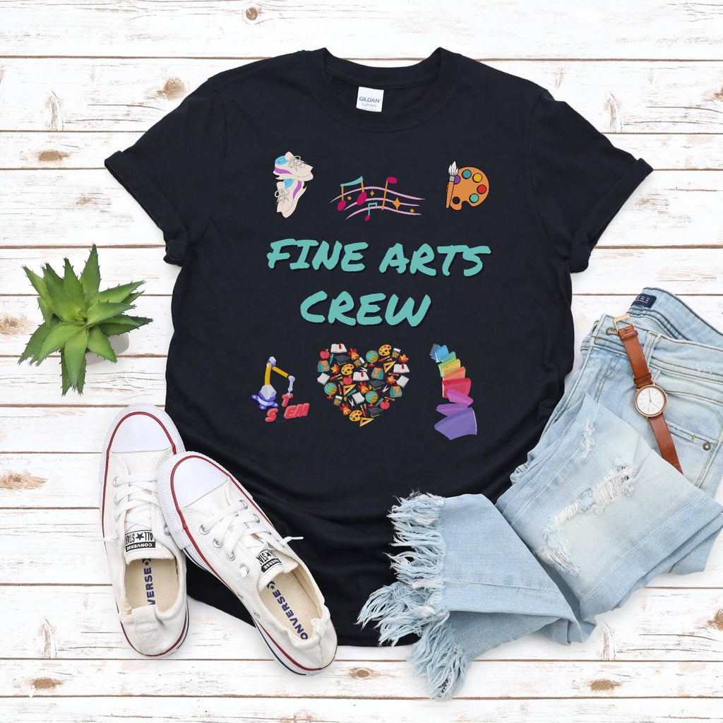 Fine Arts Shirt, Fine Arts Teacher Gift, Art Teacher Shirt, Music Teacher, Media Specialist Shirt, Teacher Appreciation, Team Teacher Shirt