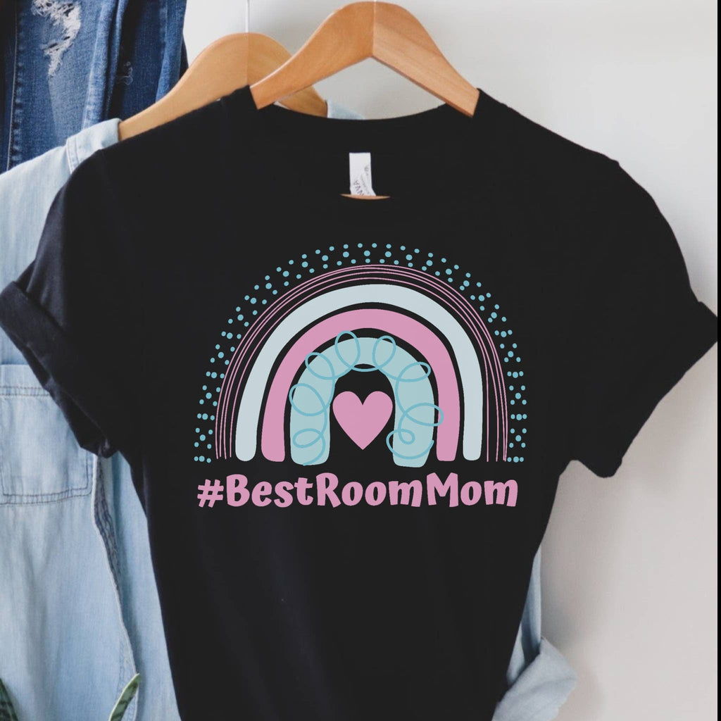 Room Mom Shirt, School Volunteer Shirt, Volunteer Appreciation, Eduation, Ruler and Rainbow Shirt, PTO Thank You Shirt, Gift for Parent, Tee