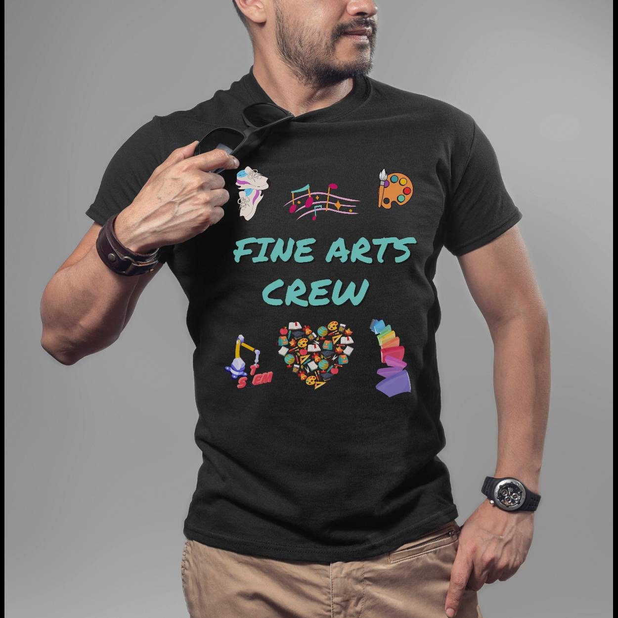 Fine Arts Shirt, Fine Arts Teacher Gift, Art Teacher Shirt, Music Teacher, Media Specialist Shirt, Teacher Appreciation, Team Teacher Shirt