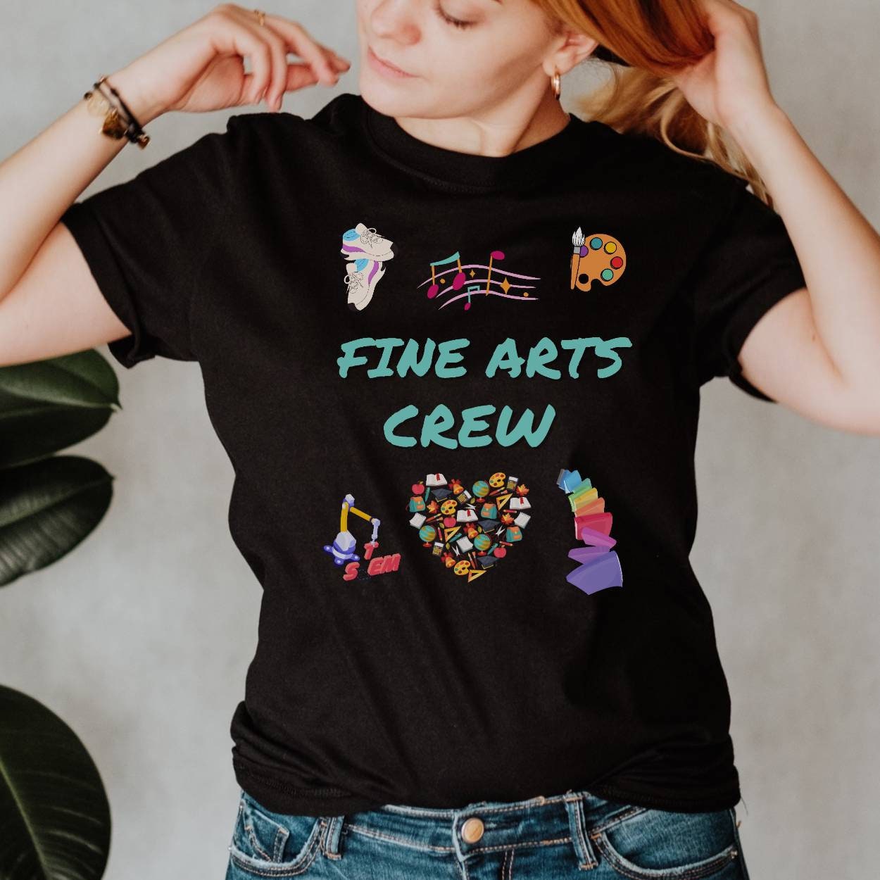 Fine Arts Shirt, Fine Arts Teacher Gift, Art Teacher Shirt, Music Teacher, Media Specialist Shirt, Teacher Appreciation, Team Teacher Shirt