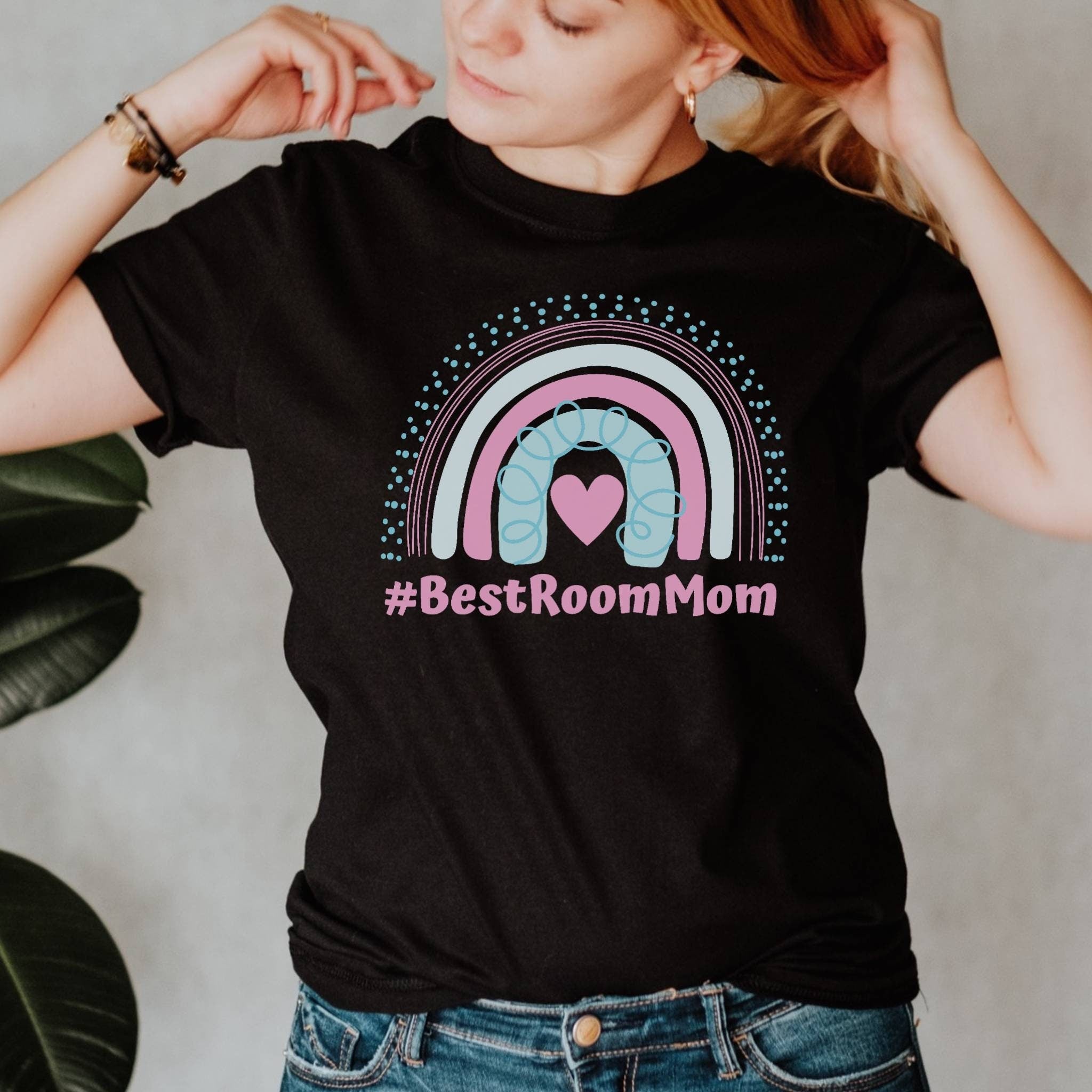 Room Mom Shirt, School Volunteer Shirt, Volunteer Appreciation, Eduation, Ruler and Rainbow Shirt, PTO Thank You Shirt, Gift for Parent, Tee