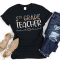 Custom Teacher Shirt, Teacher Team Shirts, Personalized School TShirt, Teacher Gift, Customized Name Teacher Shirt, Elementary Teacher Shirt