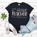 Fifth Grade Teacher Shirt, Comfort Colors Fifth Grade Crew Tee, Team Fifth Grade Shirt, Teacher Matching T-Shirts, Retro Fifth Grade Teacher