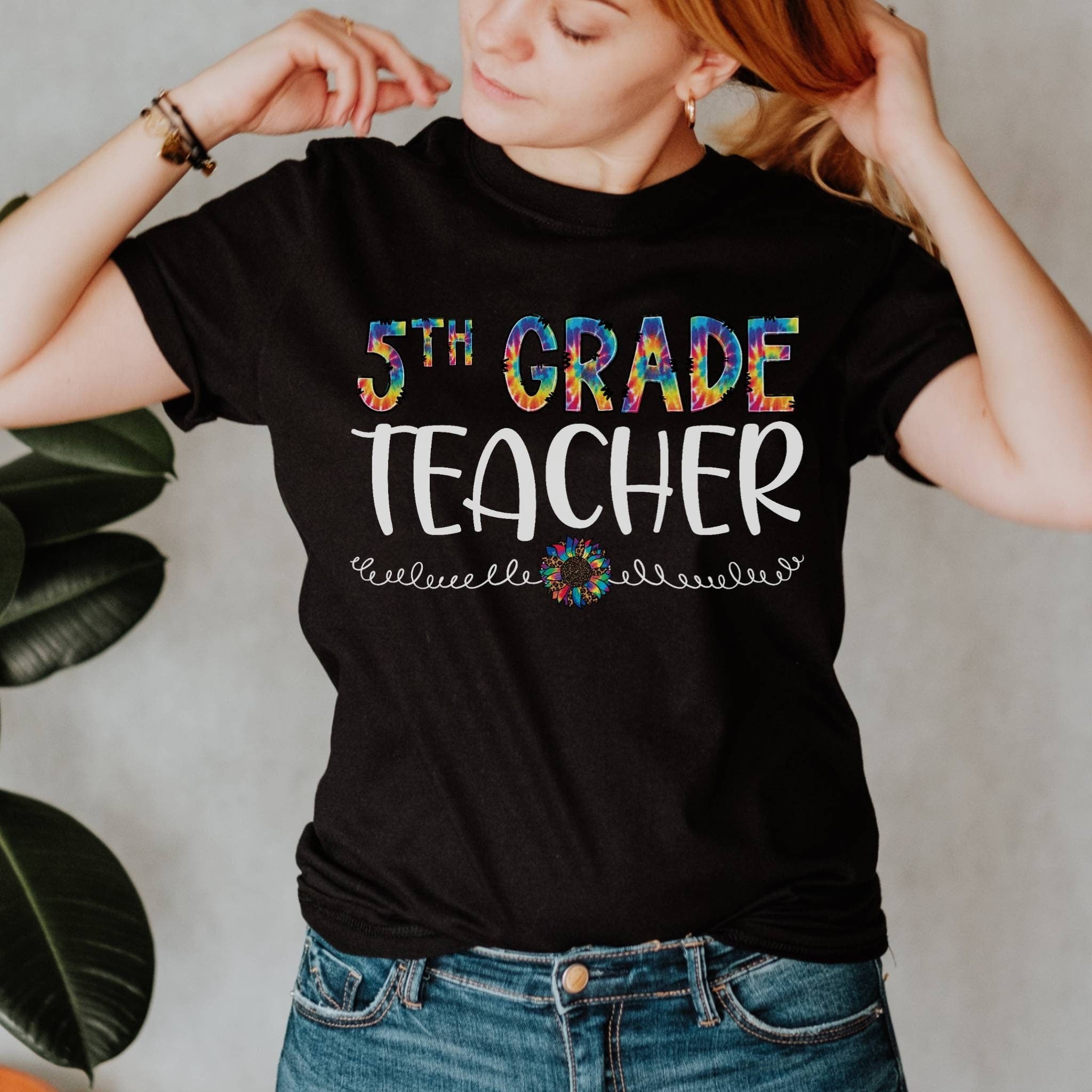 Fifth Grade Teacher Shirt, Comfort Colors Fifth Grade Crew Tee, Team Fifth Grade Shirt, Teacher Matching T-Shirts, Retro Fifth Grade Teacher