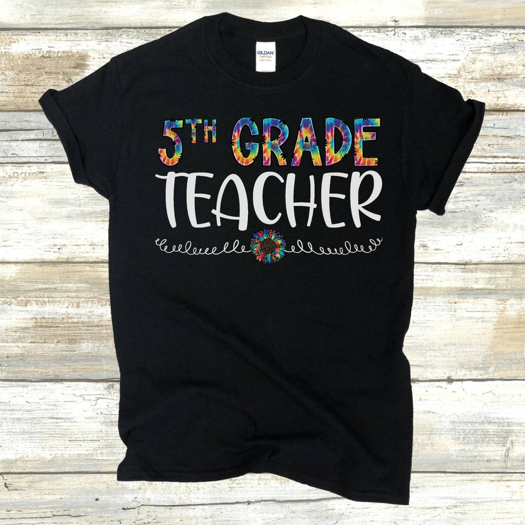 Fifth Grade Teacher Shirt, Comfort Colors Fifth Grade Crew Tee, Team Fifth Grade Shirt, Teacher Matching T-Shirts, Retro Fifth Grade Teacher