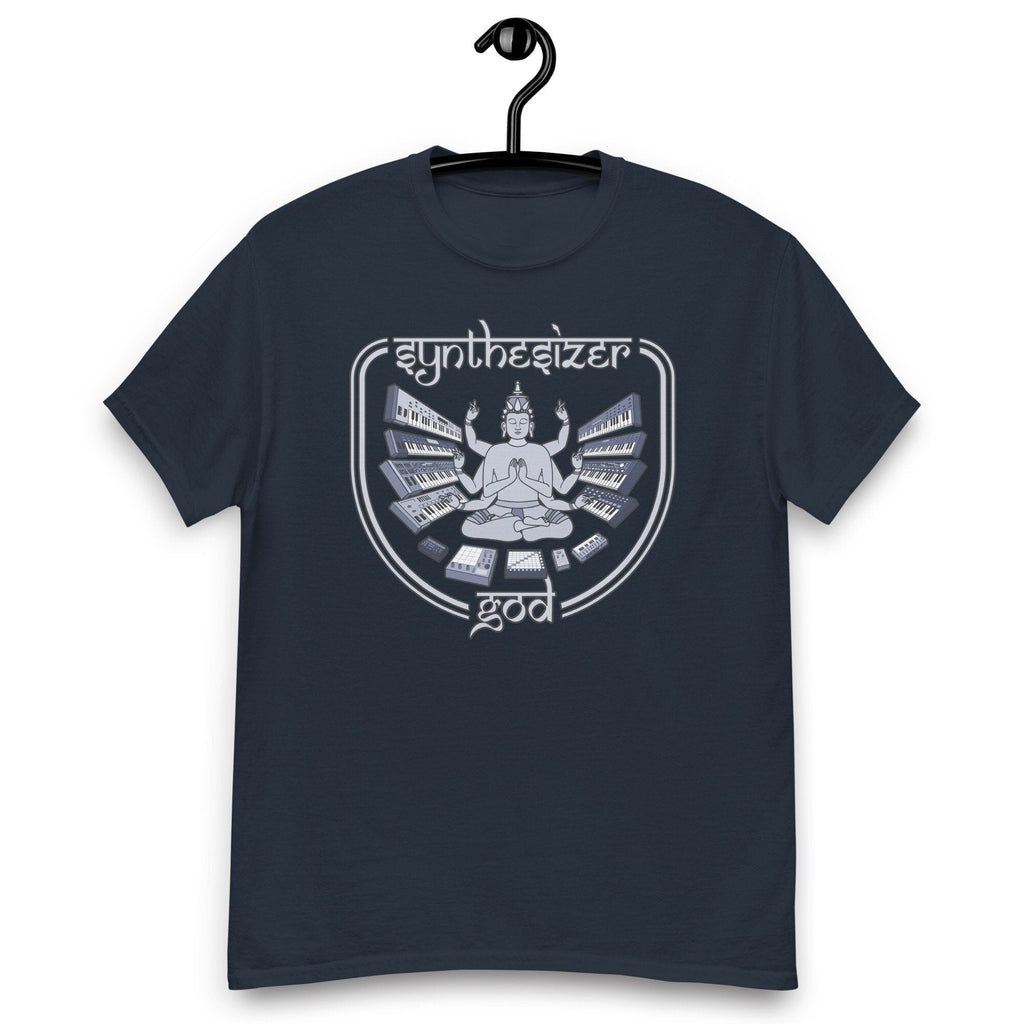 Fun Synthesizer player and Electronic musician T-shirt for music producer