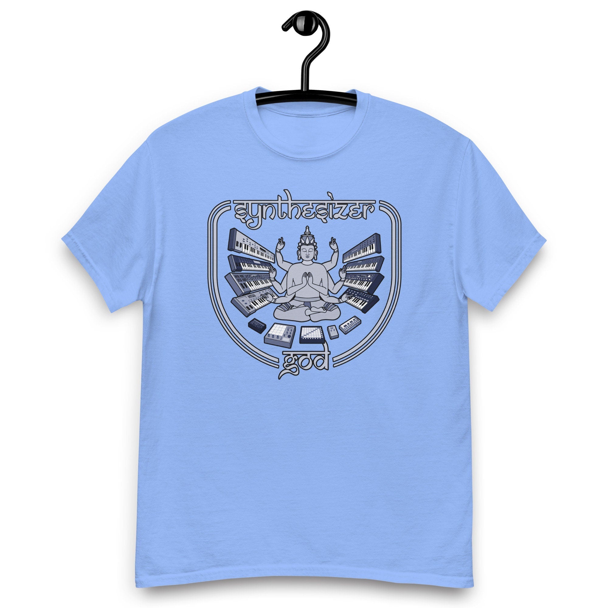 Fun Synthesizer player and Electronic musician T-shirt for music producer