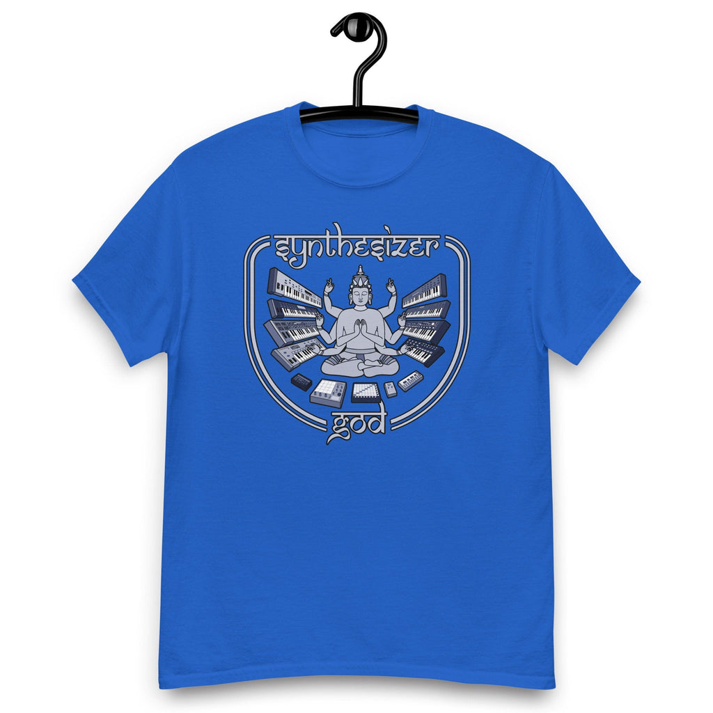 Fun Synthesizer player and Electronic musician T-shirt for music producer