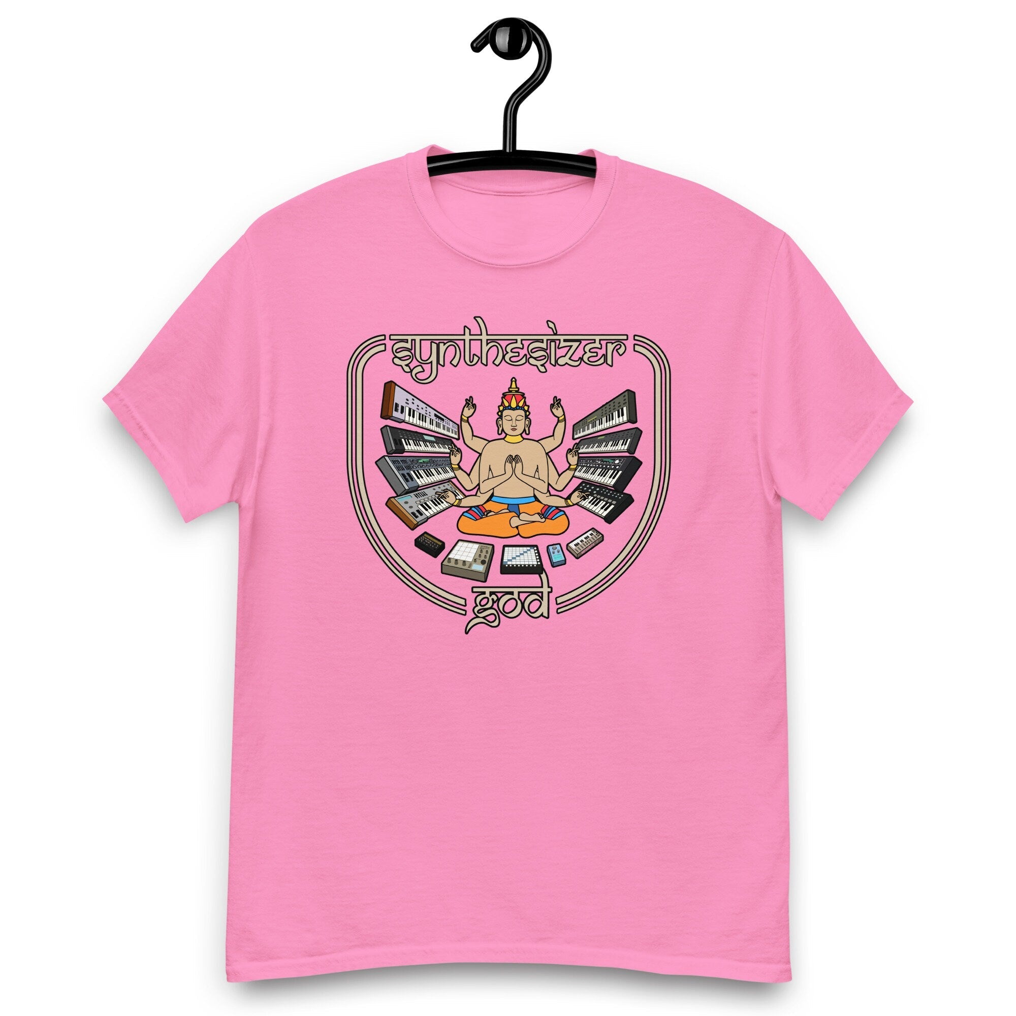 Synthesizer player and Electronic musician T-shirt for music producer
