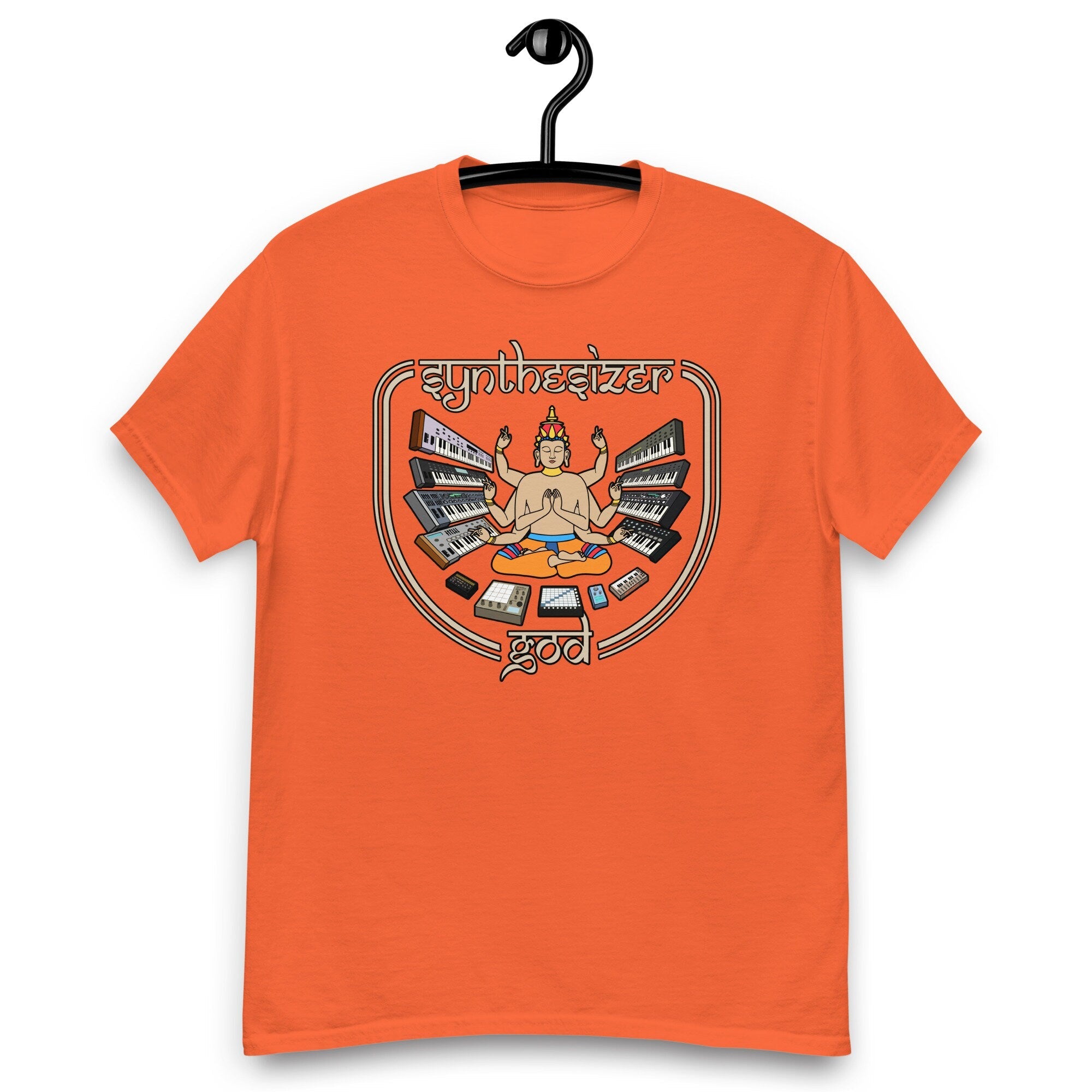 Synthesizer player and Electronic musician T-shirt for music producer